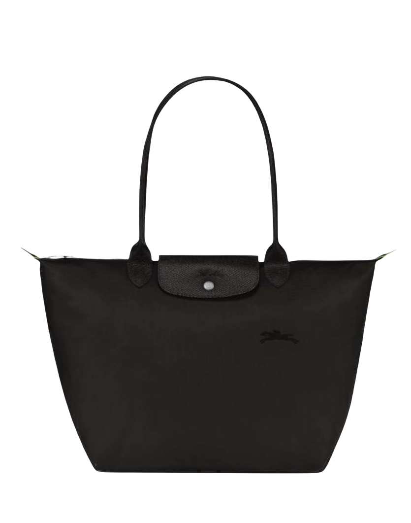 Large All black Longchamp